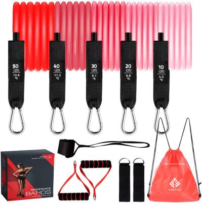 China Resistance Band Resistance Bands Set With Handles Product Hot Selling Resistance Bands With Handles for sale