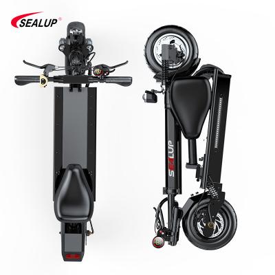 China FAT TIRE UNISEX SEALUP Q5 10 INCH SCOOTER ELECTRIC SCOOTER MOTOR 400W 2 WHEEL KICK FOLDING ADULTS FOLDING ELECTRIC SCOOTE for sale