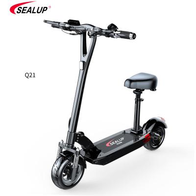 China SEALUP unisex Q21 moped folding scooter electric kick scooter with low price for sale