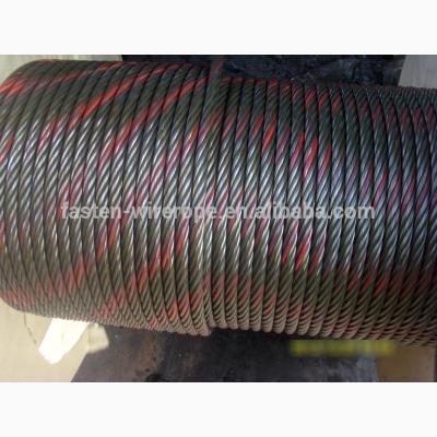 China eco-friendly rope usha martin steel wire rope for sale