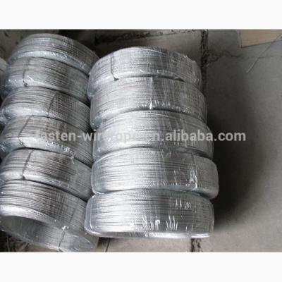 China Rope Hot Dipped Galvanized Steel Wire Rope for sale