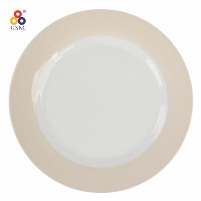 China 10/10.5 Inch Ceramic Dinner Plates Dinner Plates Viable Plates for sale