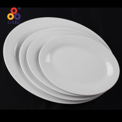 China Sustainable Porcelain Dishes For Restaurant Plain White 11