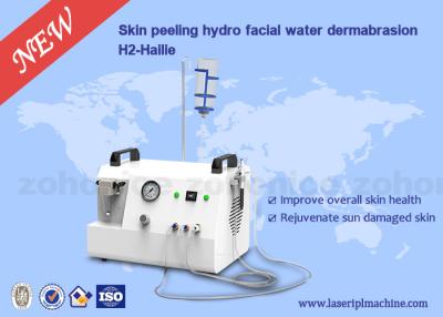 China Agua Oxygen Jet Peel Dermabrasion Blanqueamiento de la piel Inyección Oxygen Facial Limpieza en venta