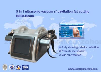 China 40K Cavitation Multipolar RF Vacuum Ultrasonic Body Slimming Machine for sale