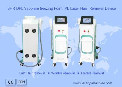 China Máquina permanente Sapphire Freezing Point del retiro del pelo de Shr Dpl IPL en venta