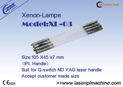 China 7mm Dia Nd Yag Laser Ipl Xenon Flash Lamp Suit for Qswitch ND YAG laser handle for sale