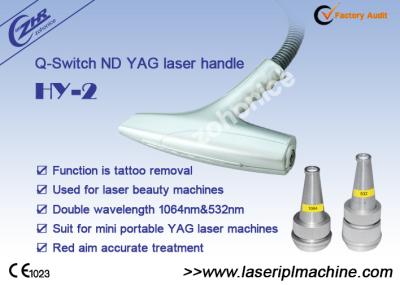 China 1064nm 532nm Double Wavelength Q Switch Nd Yad Laser Handle for sale