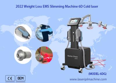 China Low Level 6D Laser Fat Reduce 532 nm Grün 635 nm Rotlichttherapie Kaltlasertherapiegerät zu verkaufen