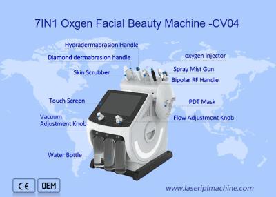 China 7 en 1 oxígeno de Hydrafacial Aqua Peeling Machine Portable Water en venta