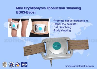 China Máquina gorda de Cryotherapy de la máquina de los cojines del mini del uso en el hogar de la belleza del dispositivo helada de Cryolipolysis en venta