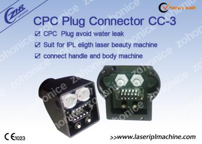 China IPl Handles Spare Parts Square CPC Connector For IPL Beauty Machine CC 3 for sale