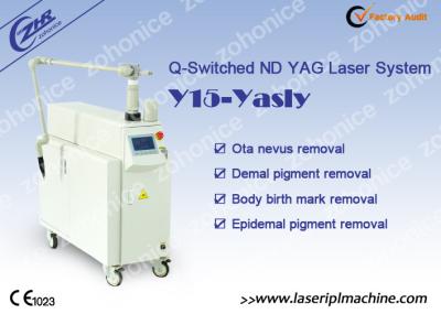 China Q-Switched Nd Yag 1064nm 532nm 755nm Pico zweite Laser-Tattoo-Entfernung Maschine zu verkaufen