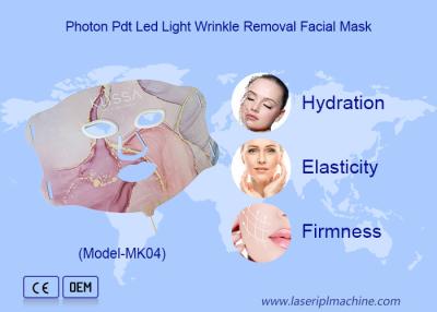 China Advanced Red And Blue Light Therapy LED Face Mask Silicone For Personal On All Skin Types for sale