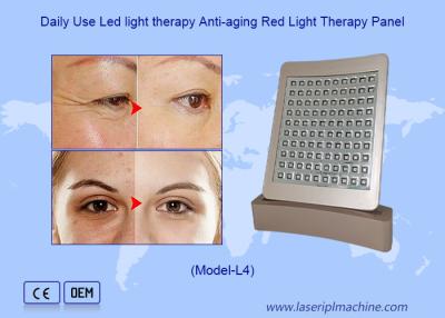 China Rotlicht Hauttherapie LED Gesichtspflege Faltenentfernung Panel mit Stand zu verkaufen