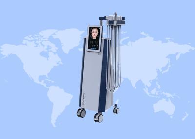 중국 EMS RF 5MHz 눈 마사저 몸 모양 V 얼굴 EMS 피부 강화 기계 판매용