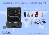 China Suitcase 532nm Laser Tattoo Removal Mini Q Switch Nd Yag Beauty Machine for sale