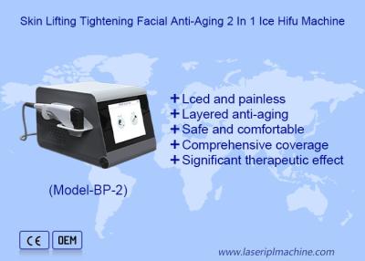 China Skin Lifting Tightening Facial Anti-Aging 2 In 1 Lce Hifu Machine for sale