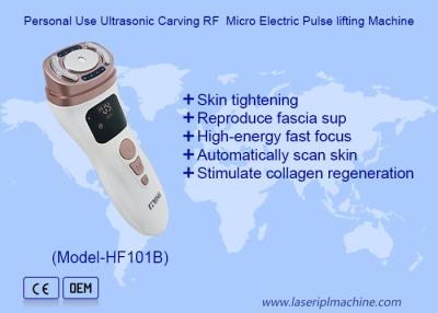 China Personal Use Ultrasonic Carving Rf Micro Electric Pulse Lifting Machine for sale