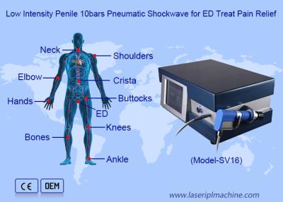 China 2000000Shoots Erectile Dysfunction Ed Air Pressure Radial Shockwave Therapy Machine for sale