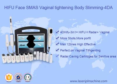 China 4D Hifu Beauty Machine 12 Lines Vaginal Tightening Portable Hifu Machine for sale