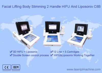 China 2 In 1 200W Body Slimming Liposonix 3D HIFU Machine for sale