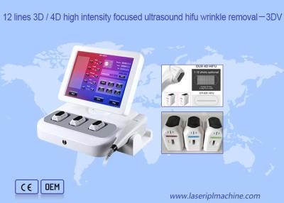 China Body Shaping Forehead Anti Aging 16mm Depth 3D HIFU Machine for sale