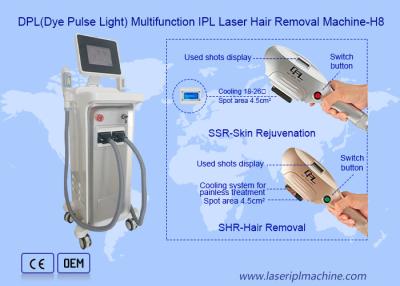 China DPL SHR Skin Rejuvenation Vertical 1200nm IPL Hair Removal Machines for sale