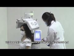 660nm Diode Hair Growth Machine Laser Therapy Machine HR208 1 Year Warranty