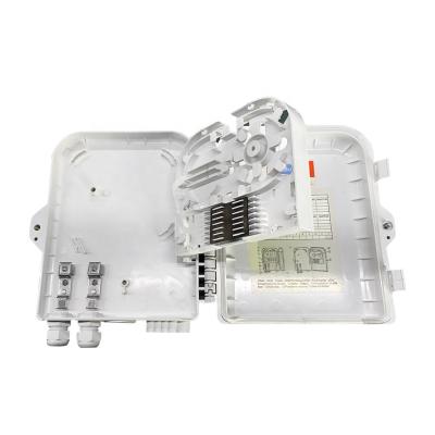 China FTTH FTTB FTTC 1x8 IP65 FTTH PLC Splitter Fiber Optic Junction Box Fiber Optic Distribution FDB Waterproof Box for sale