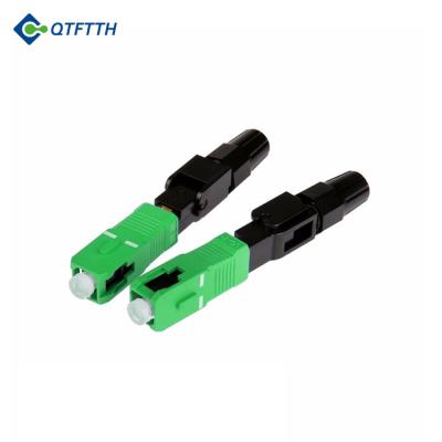 China FTTH FTTB FTTX Network FTTH Connector Fiber Optic Fast SC/UPC SC/APC Fast Embedded Optical Connectors for sale