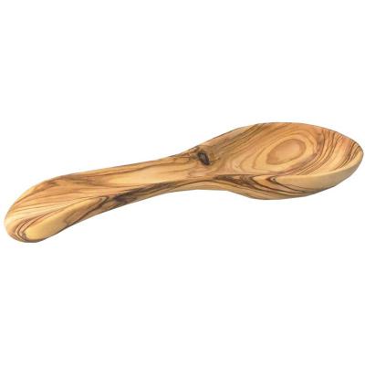 China Sustainable Handcrafted Olive Wood Spoon Rest (10 inch), Olive Wooden Spoon Holder For Every Day Use for sale