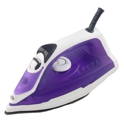 China Hotel Home Sales Ladies 2200W Non-Stick Industrial Cheap Professional Economical Hand Clothes Steam Iron for sale