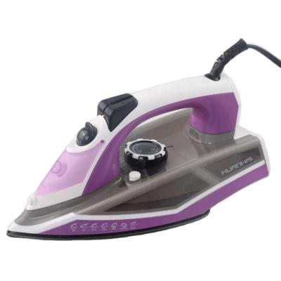 China Portable Hotel Home Sales Ladies 2200W Non-Stick Professional Cheap Professional Economical Steam Iron For Clothes for sale