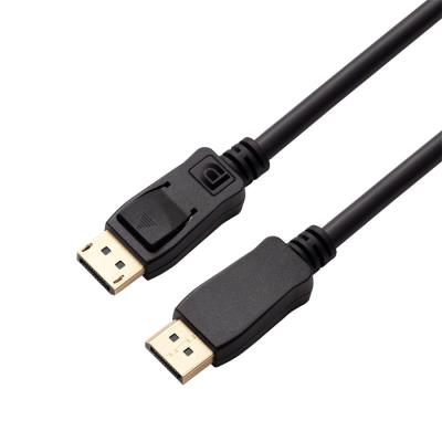 China COMPUTER DP to DP 1.4 Displayport Cable to Displayport ABS Shell 4K Cable Pogo Displayport Metal Shell 8K Cable with CE for sale