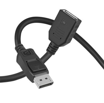 China Nickel Plated COMPUTER OEM ODM Support DP to DP Male to Female Displayport Extension Cable for sale