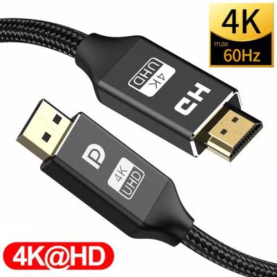 China COMPUTER 4K DisplayPort to HDMI to HDMI Cable DP Cable Support Eyefinity Multi-screen, 4K and 3D Audio/Video Converter Cable 6FT for sale