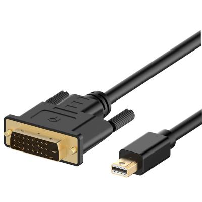 China COMPUTER DP to DVI Converter Cable DisplayPort Male to DVI-D 24+1 Pin Male Display Adapter Cable 1.8M Professional for sale