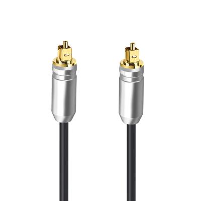 China Lijie Shield COMPUTER Male-Male Digital Audio Braided Fiber Long Optical Toslink Cable For Home Theater for sale