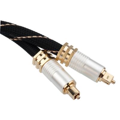 China COMPUTER Gold Plated Digital Audio Optical Fiber Patch Cable Toslink Spdif Optical Fiber Cord for sale