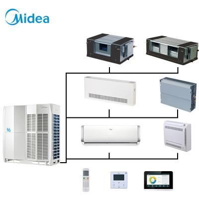 China Midea 32hp 25ton capacity vrf long hotels thermoelectric outdoor unit aircondition central piping air conditioners for sale