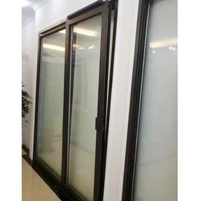 China European Aluminum Heat Insulation Glass Plate Doors Tilt Slide Sliding Door for sale