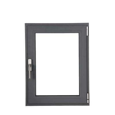 China Magnetic Screen European Style Windows Triple Glazed Tilt And Turn Aluminum Windows for sale