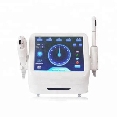 China Wrinkle remover 2 in 1 hifu machine secret focus 3d ultrasound, hifu face lift vaginal tightening machine on sale for sale