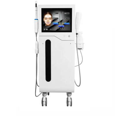 China Skin tightening new beauty machine 5D hifu outdoor portable hifu machine 4.5mm max vaginal tightening machine cartridge free 3.0mm for sale