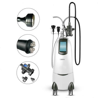 China Weight Loss Cavitation Device / Ultrasonic Vacuum & Fat Rotation / Cavitation+RF+Laser+Vacuum Machine for sale