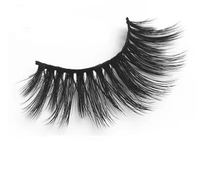 China Customized dense and thin soft and perfect long 3d mink eyelashes false eyelashes 3d layered effect glamorous and shiny vivid for sale