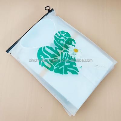 China Recyclable Free Sample Custom Size Logo Color Frosted Zip Lock Bags Custom Zip Lock Bag Plastic Bags for sale