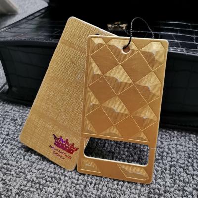 China paper & Luxury Custom High Grade Cardboard Logo Necklace Earring Jewelry Card Special Paper Hang Tags With String For Jewelry for sale