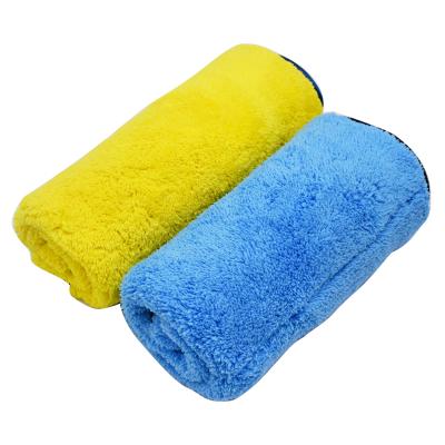 China Polyamide Strong Red Polyester Car Towel Drying Towel Car Microfiber Absorption Towel Water Wash Quick Dry Towel for sale